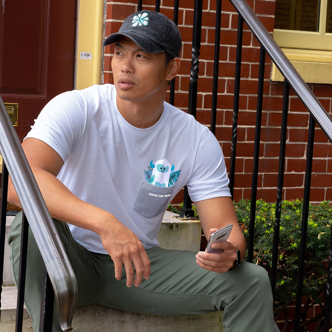 HAVING FUN YETI? POCKET TEE