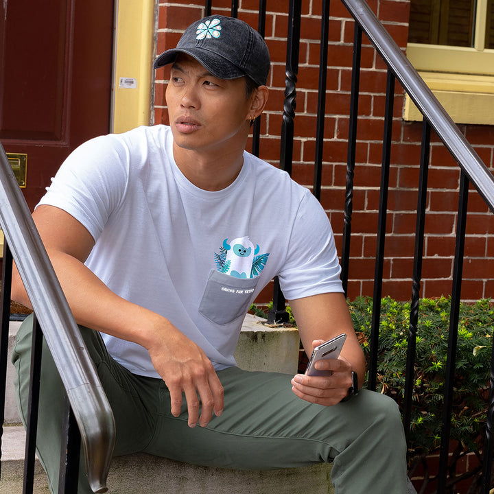 HAVING FUN YETI? POCKET TEE