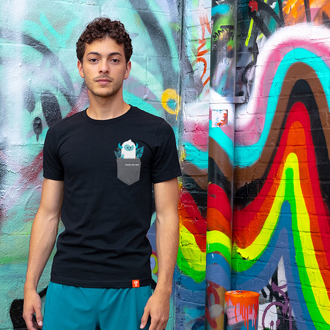 HAVING FUN YETI? POCKET TEE