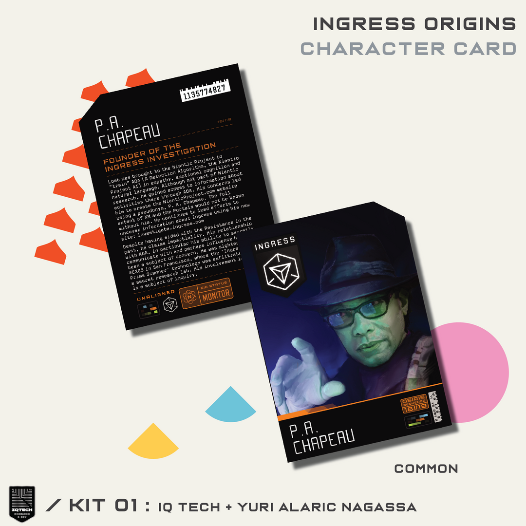 INGRESS ORIGINS KIT #1 - IQ TECH/YURI ALARIC NAGASSA