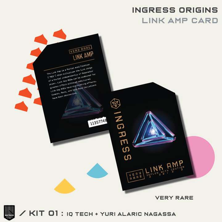 INGRESS ORIGINS KIT #1 - IQ TECH/YURI ALARIC NAGASSA