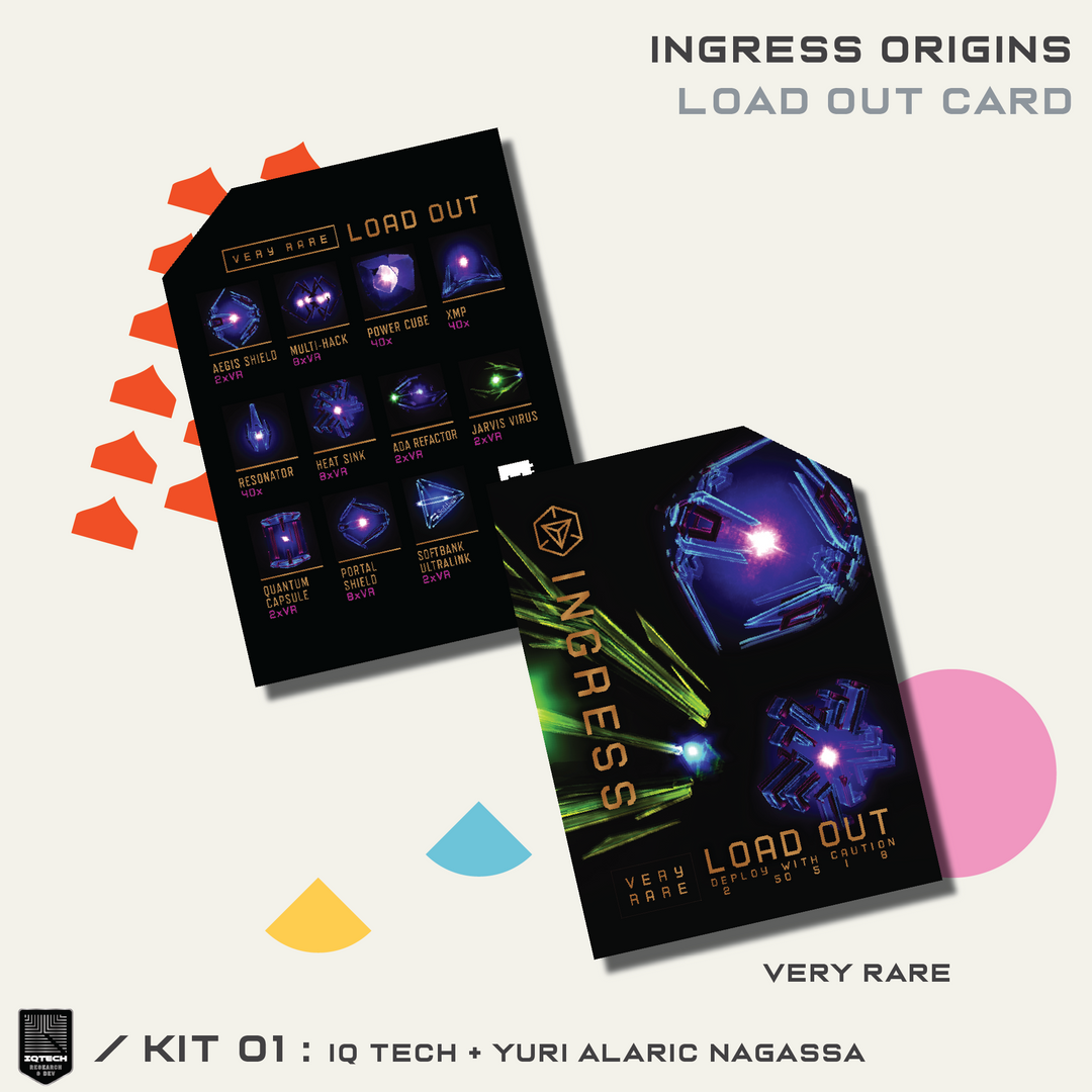 INGRESS ORIGINS KIT #1 - IQ TECH/YURI ALARIC NAGASSA