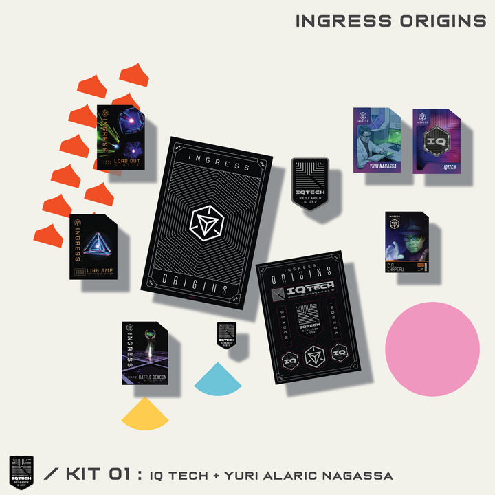 INGRESS ORIGINS KIT #1 - IQ TECH/YURI ALARIC NAGASSA