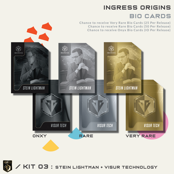 INGRESS ORIGINS KIT #3 - STEIN LIGHTMAN/VISUR TECHNOLOGY