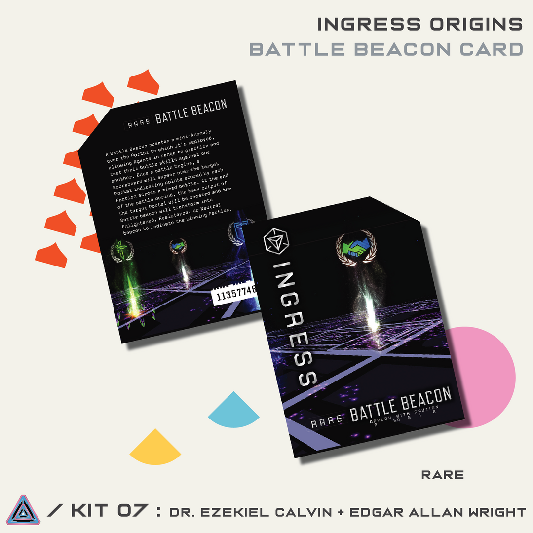 INGRESS ORIGINS KIT #7 - DR. EZEKIEL CALVIN/EDGAR ALLAN WRIGHT