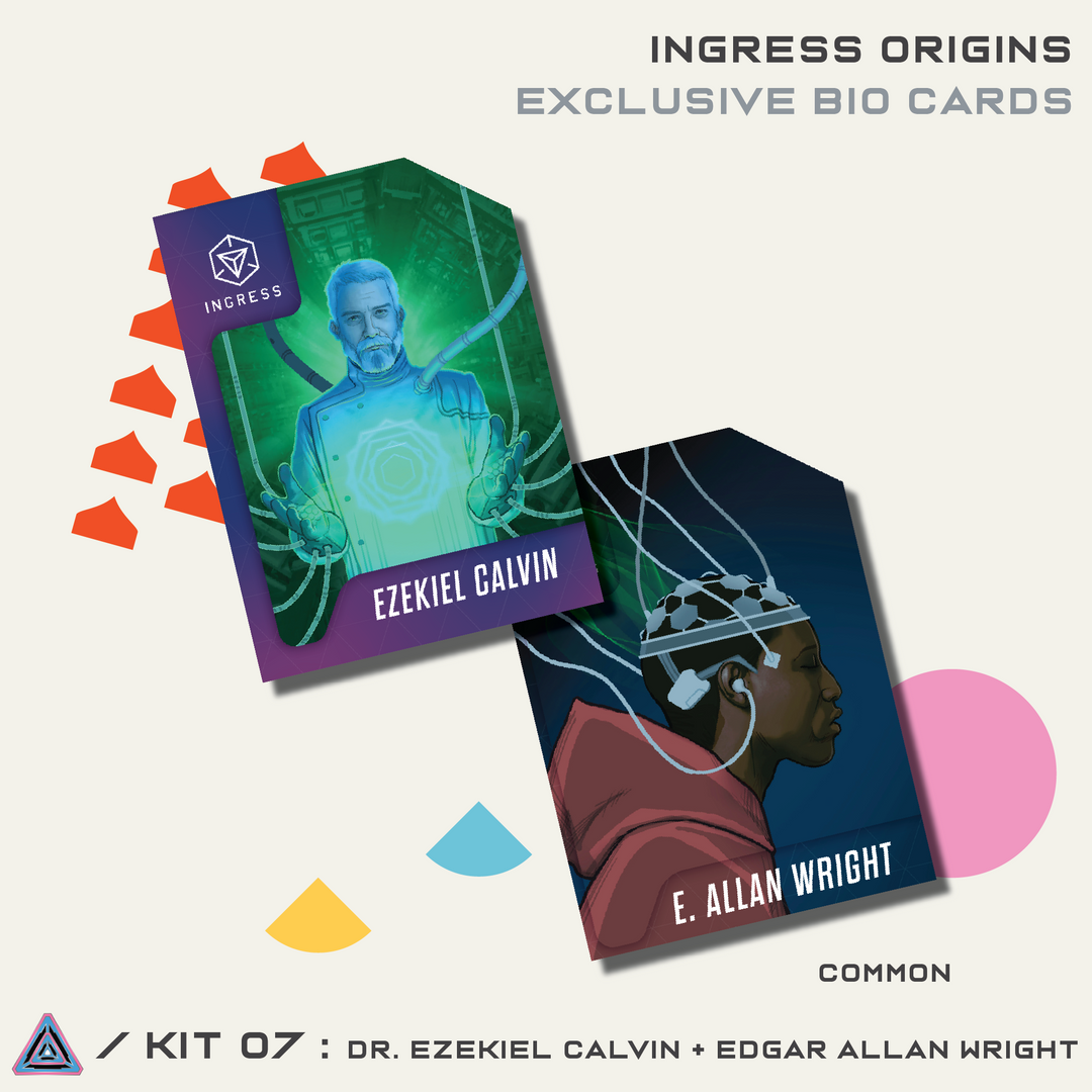 INGRESS ORIGINS KIT #7 - DR. EZEKIEL CALVIN/EDGAR ALLAN WRIGHT
