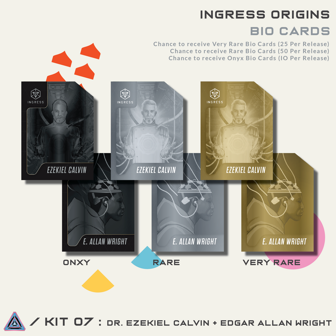 INGRESS ORIGINS KIT #7 - DR. EZEKIEL CALVIN/EDGAR ALLAN WRIGHT