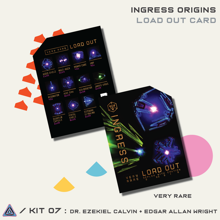 INGRESS ORIGINS KIT #7 - DR. EZEKIEL CALVIN/EDGAR ALLAN WRIGHT
