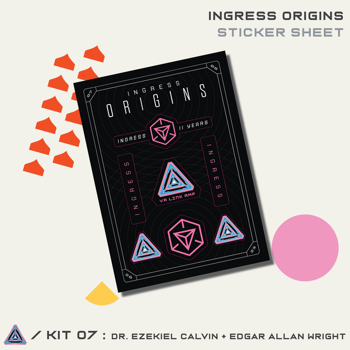 INGRESS ORIGINS KIT #7 - DR. EZEKIEL CALVIN/EDGAR ALLAN WRIGHT