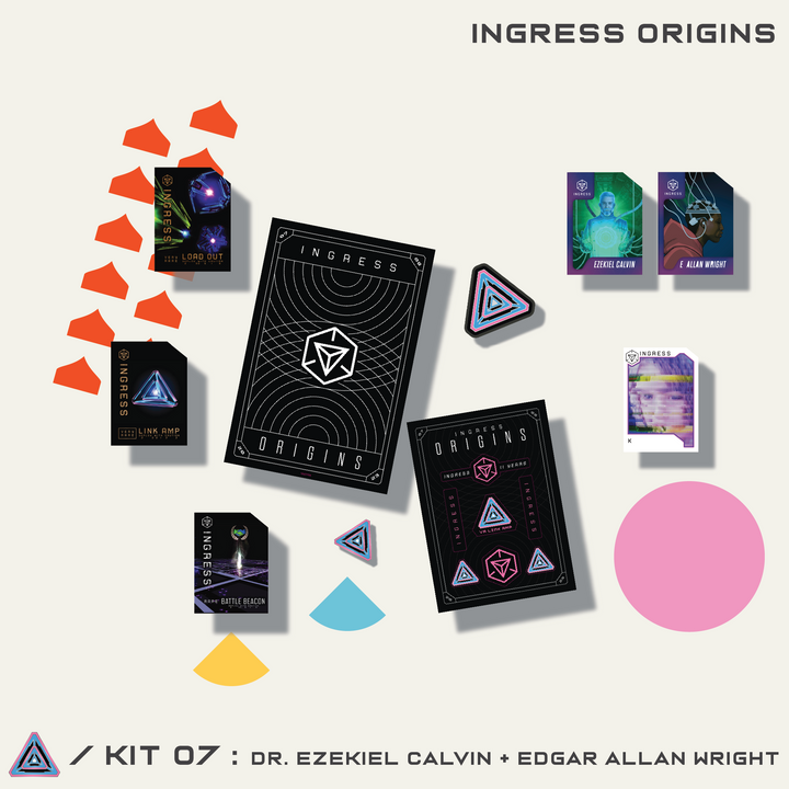INGRESS ORIGINS KIT #7 - DR. EZEKIEL CALVIN/EDGAR ALLAN WRIGHT