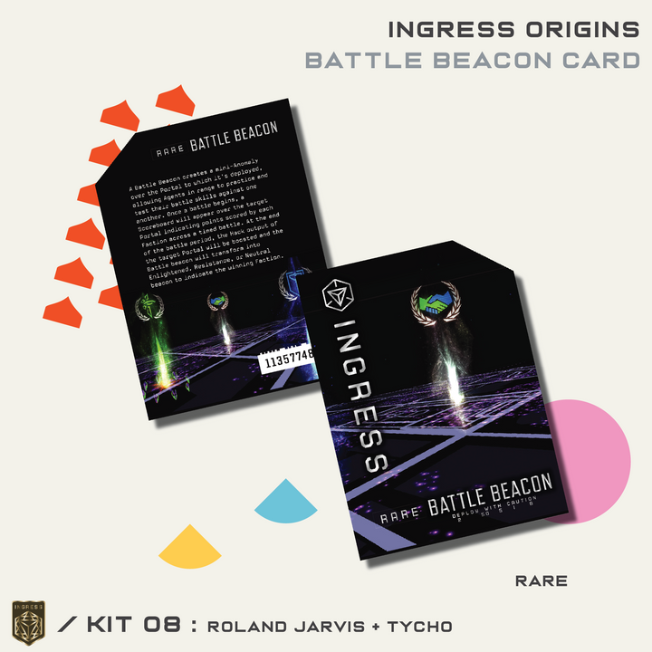INGRESS ORIGINS KIT #8 - ROLAND JARVIS/TYCHO