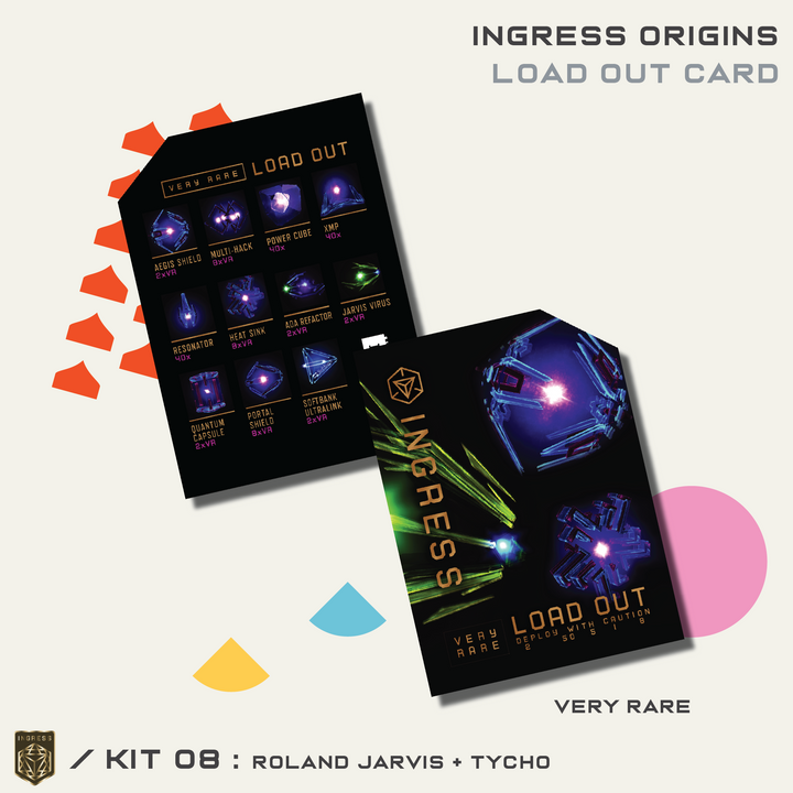 INGRESS ORIGINS KIT #8 - ROLAND JARVIS/TYCHO
