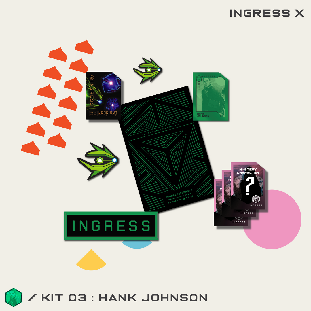 INGRESS SERIES X KIT 03 - HANK JOHNSON