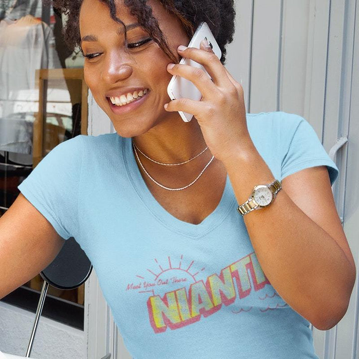 SUMMER LADIES' V-NECK