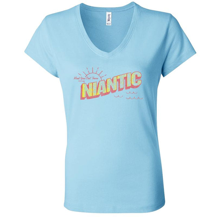 SUMMER LADIES' V-NECK